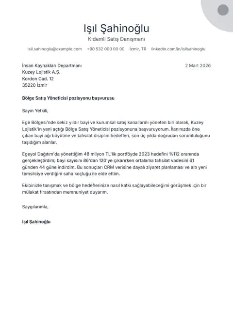 Xenon ön yazı şablonunun örnek içerikli önizlemesi